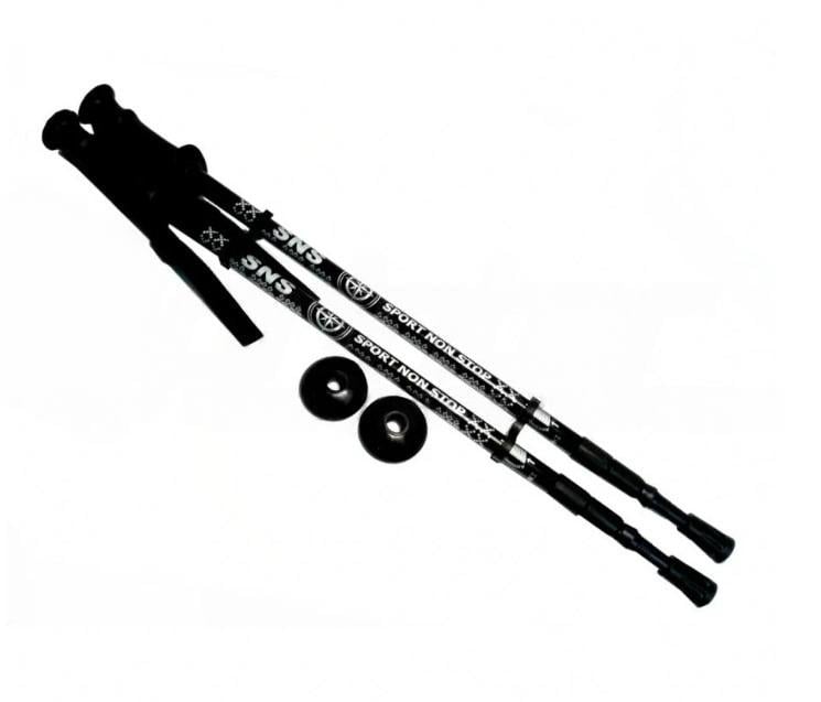 Трекинговые палки Sprinter алюминий min/max 110/135 см Черный (50001064)