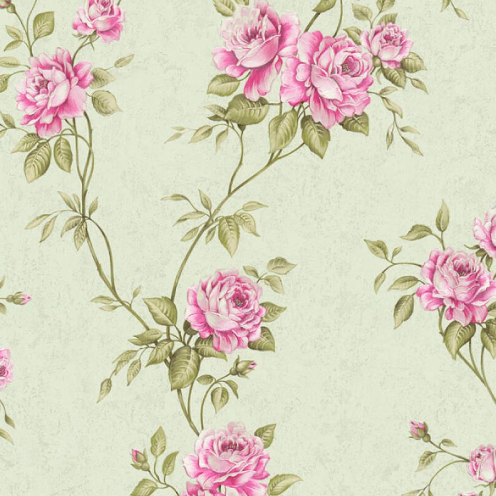 Виниловые обои A.S. Creation 0,53x10,05 м Зеленый (1026859)