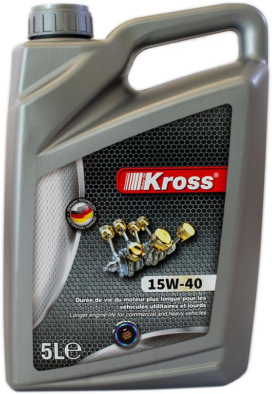 Масло Kross Disel API CF-4 15w40 5 л (000040722)