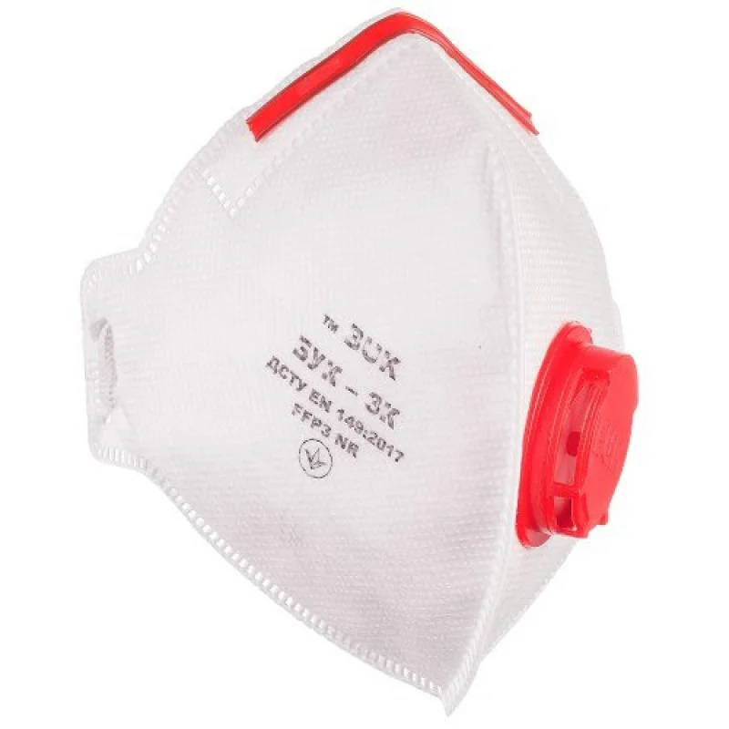 Респиратор Polax полумаска фильтрующая с клапаном БУК–3К (100-445) Респиратор Polax полумаска фильтрующая с клапаном БУК–3К (100-445)