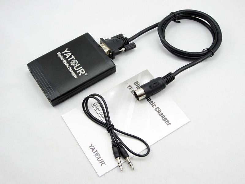 Эмулятор чейнджера автомагнитолы YATOUR  USB MP3 AUX адаптер для Hyundai Elantra/Kia Optima 8 pin