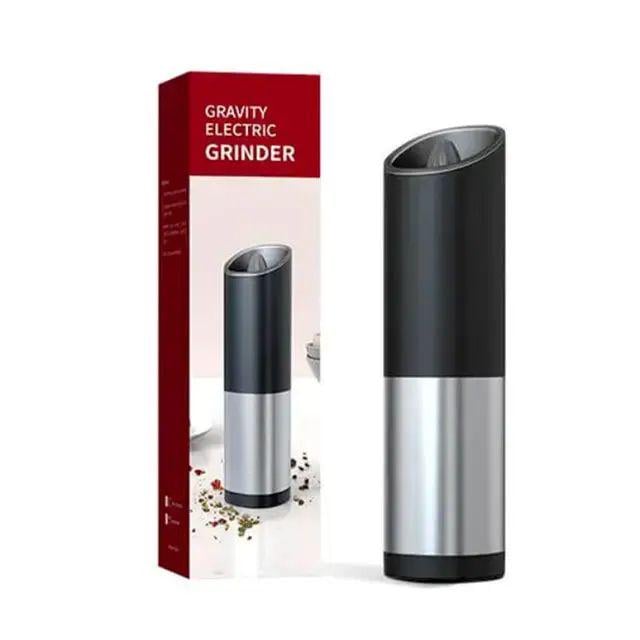 Мельница для специй электрическая Gravity Electric Grinder 400 мл с гравитационным сенсором подсветкой и регулировкой помола