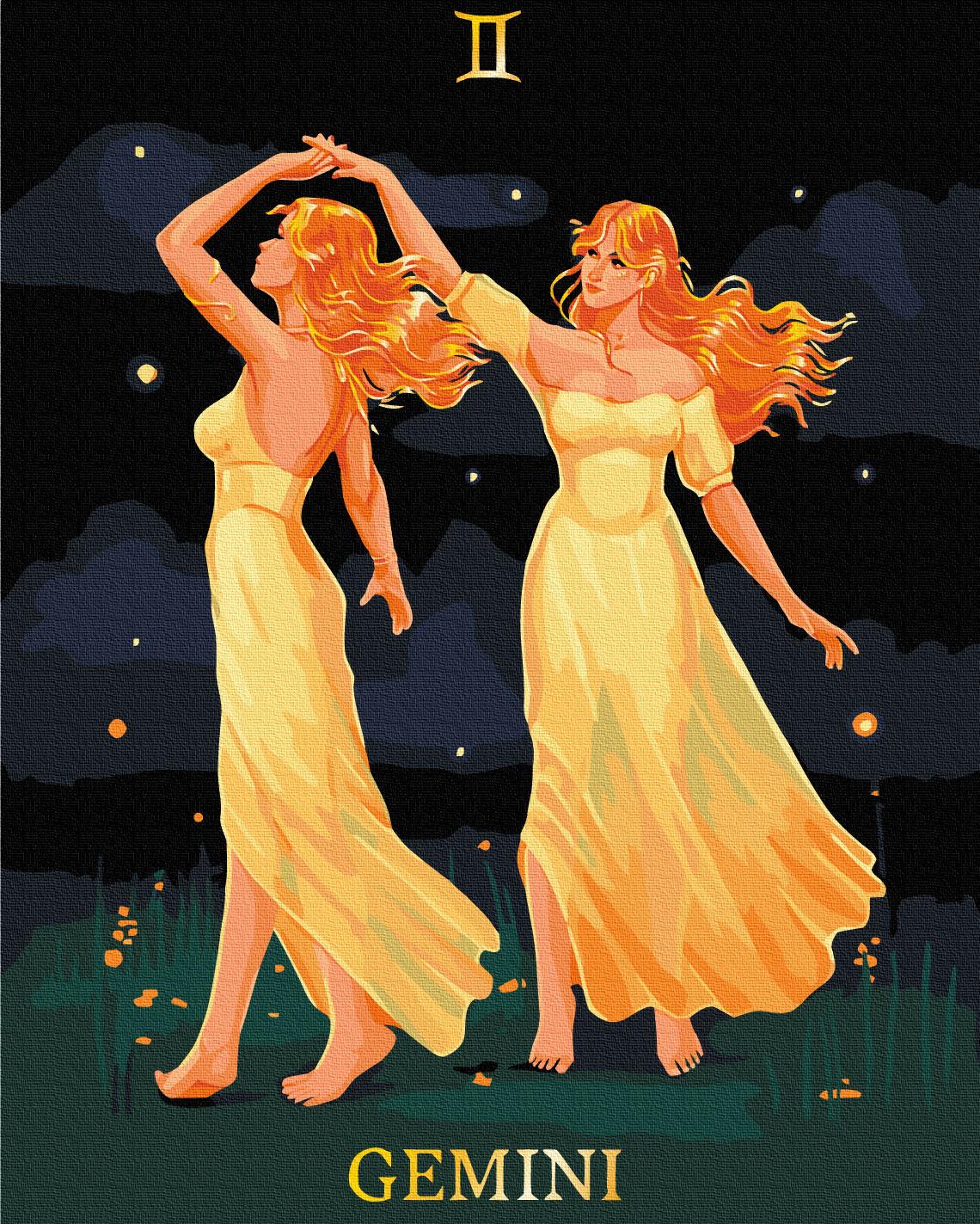 Картина по номерам Brushme Близнецы 40x50 см (BSB0035)