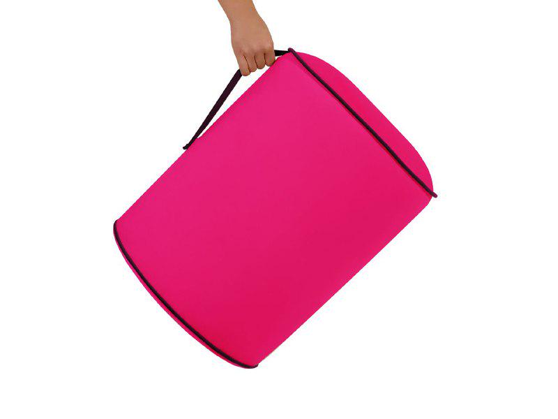 Пуф Round 30х46х30 см Рожевий (Арт.65) - фото 2 Пуф Round 30х46х30 см Рожевий (Арт.65) - фото 2