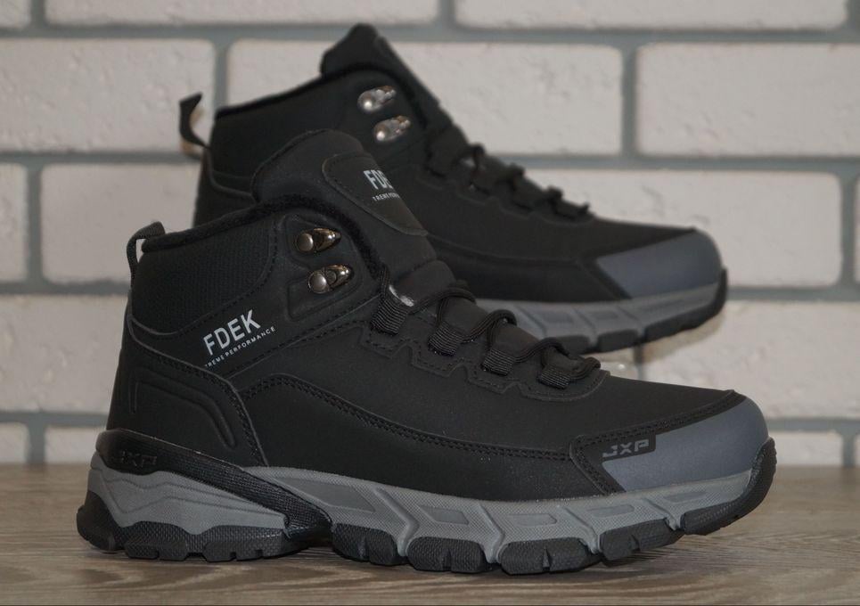 Черевики зимові підліткові FDEK р. 38 24,5 см Чорний/Сірий (31544-38) - фото 7 Черевики зимові підліткові FDEK р. 38 24,5 см Чорний/Сірий (31544-38) - фото 7