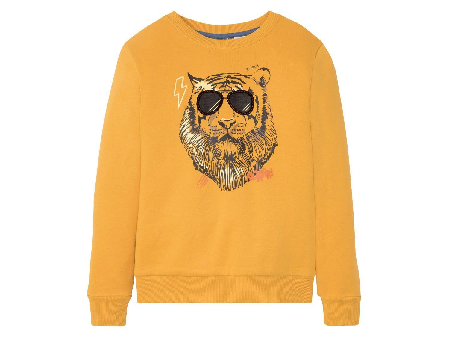 Свитшот Lupilu для мальчика 6-8 лет 122-128 см Оранжевый (LD-00013)