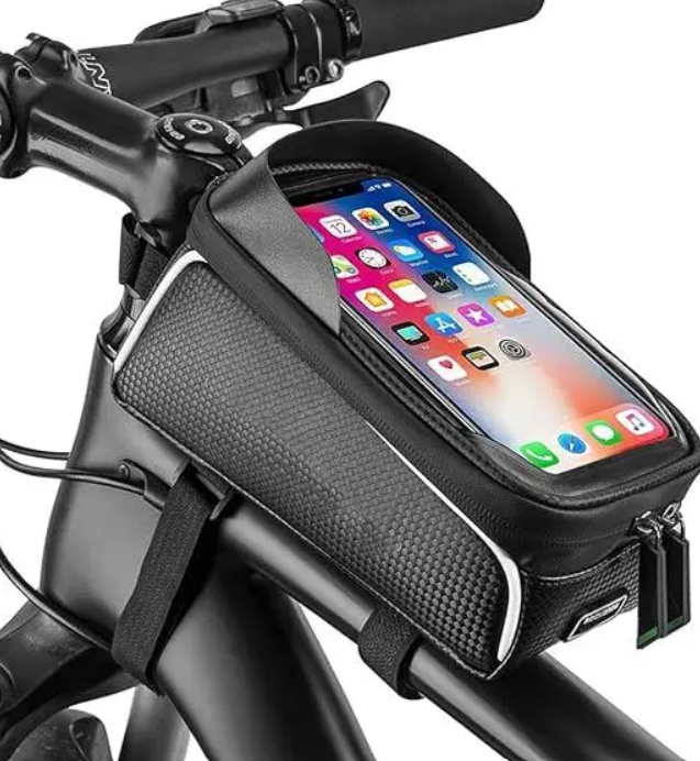 Велосумка на раму WheelUp для смартфона з сенсорним вікном з логотипом 21х13 см (ВС-422) Велосумка на раму WheelUp для смартфона з сенсорним вікном з логотипом 21х13 см (ВС-422)