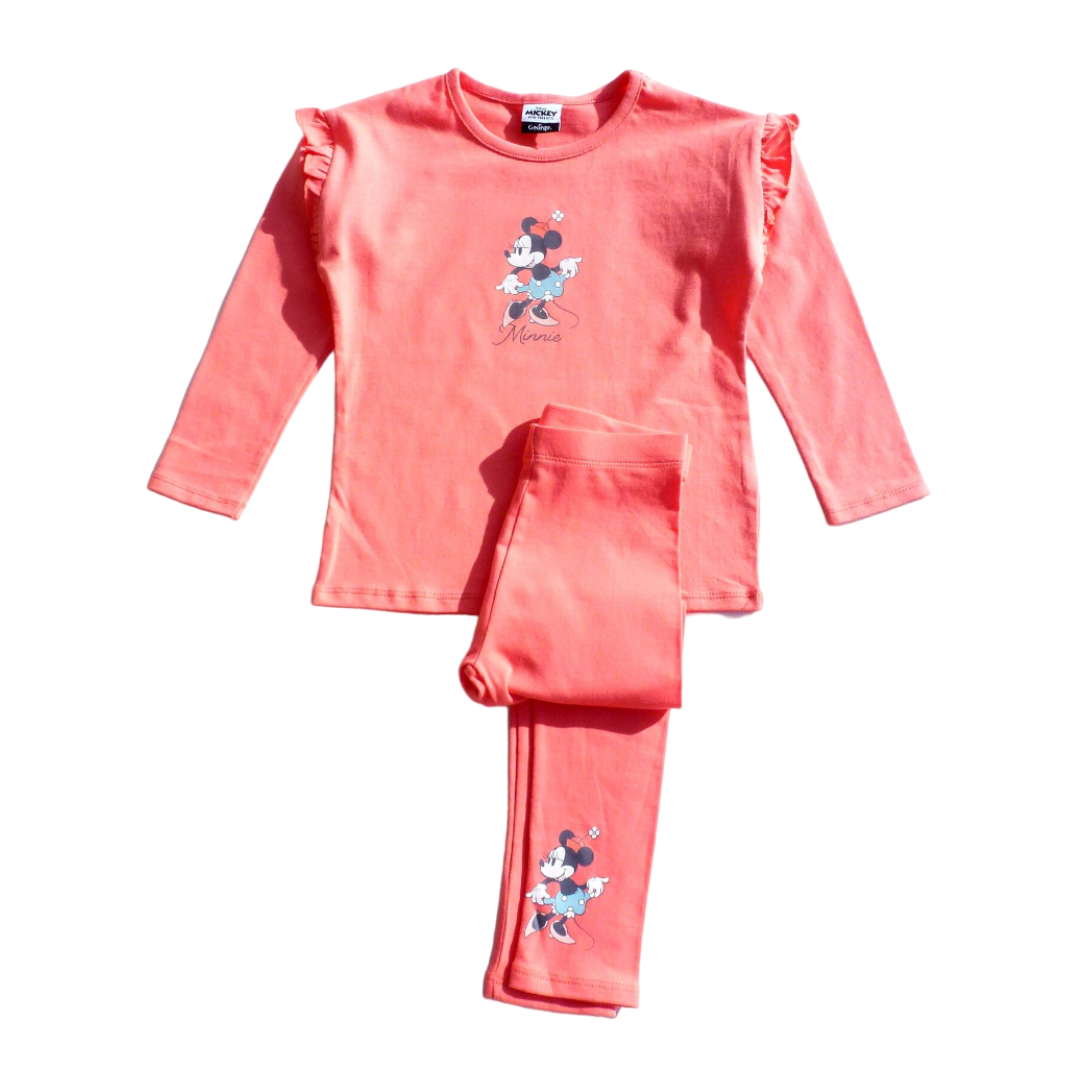 Костюм для дівчинки Gеоrgе Mickey Mouse 104-110 см Кораловий