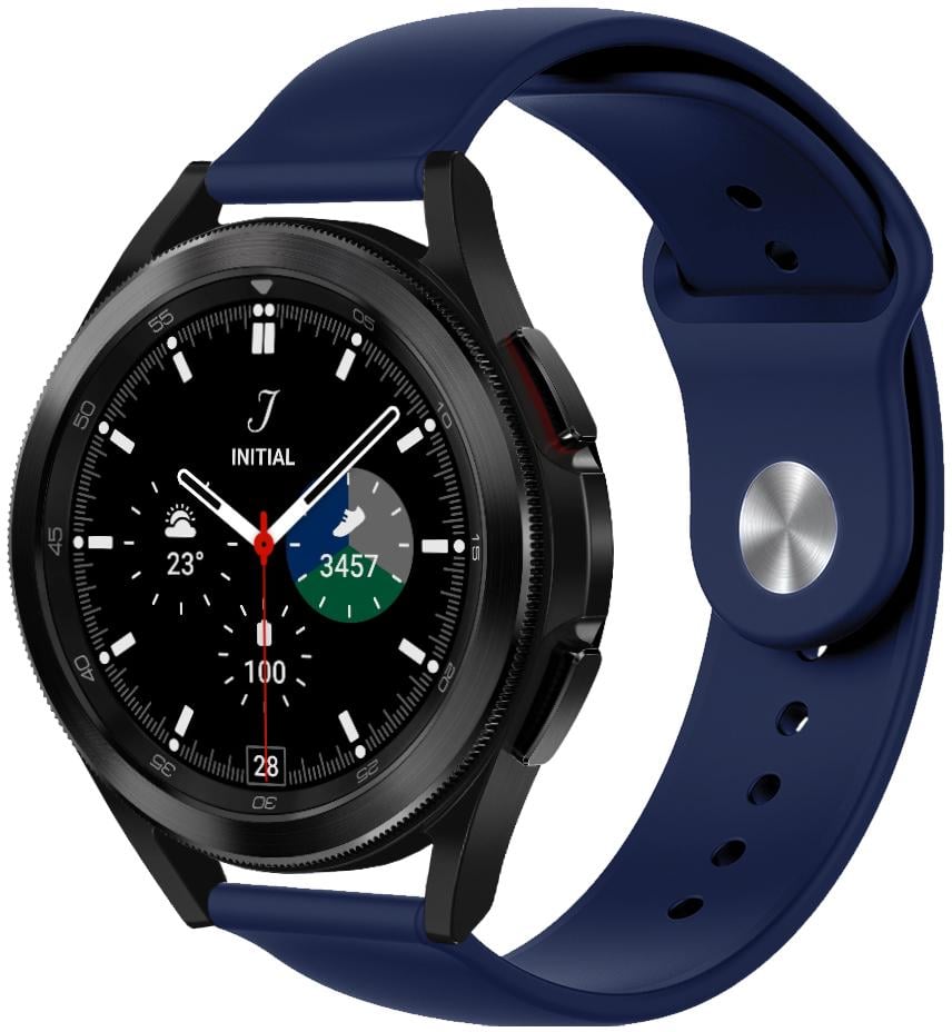 Ремешок Base для Galaxy Watch 4 Classic 46 мм Dark Blue (23890)