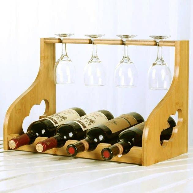 Полка для вина настольная Беском Карри (Впс-005303)