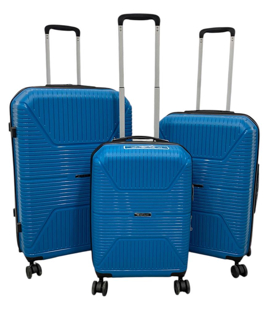 Комплект валіз Worldline Airtex 291 Синій (33ef2db6c51a4fd2c9bc14687aa804a6)