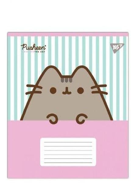 Тетрадь ученическая YES Pusheen Candy А5/18 лин. (767601)