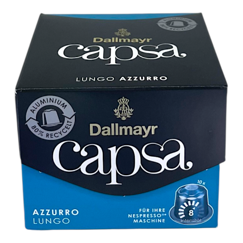 Кофе в капсулах Dallmayr Lungo Azzurro 10 шт, 56 г