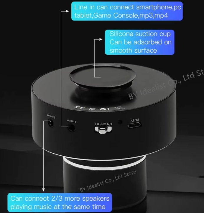 Віброколонка Adin 26w Bluetooth - фото 4 Віброколонка Adin 26w Bluetooth - фото 4