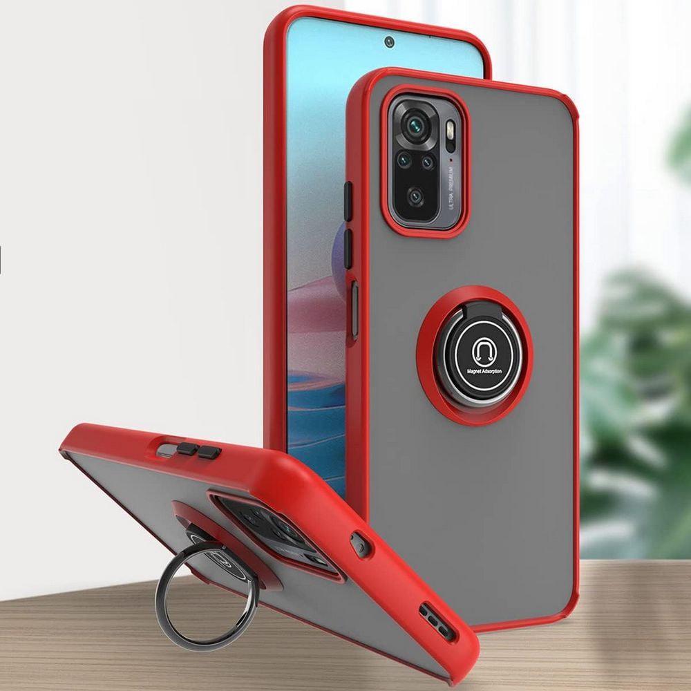 Защитный чехол MatteLuxe Xiaomi Poco M5s (с кольцом) Red (33089-2D)