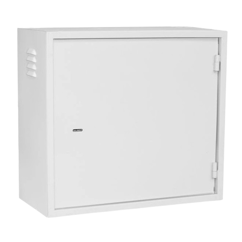 Скринька антивандальна БК-550-з-2-4U 550х250х500 мм К-4552 IP20 до 60 кг Сірий (52cba410)