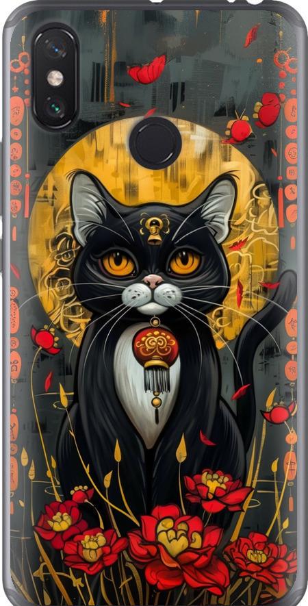 Чехол на Xiaomi Mi Max 3 China Cat (6134t-1534-42517)