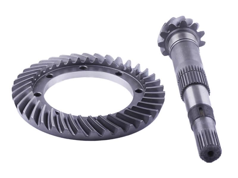 Главная пара заднего моста вал главной передачи и коническая шестерня на трактор Foton - фото 2 Главная пара заднего моста вал главной передачи и коническая шестерня на трактор Foton - фото 2