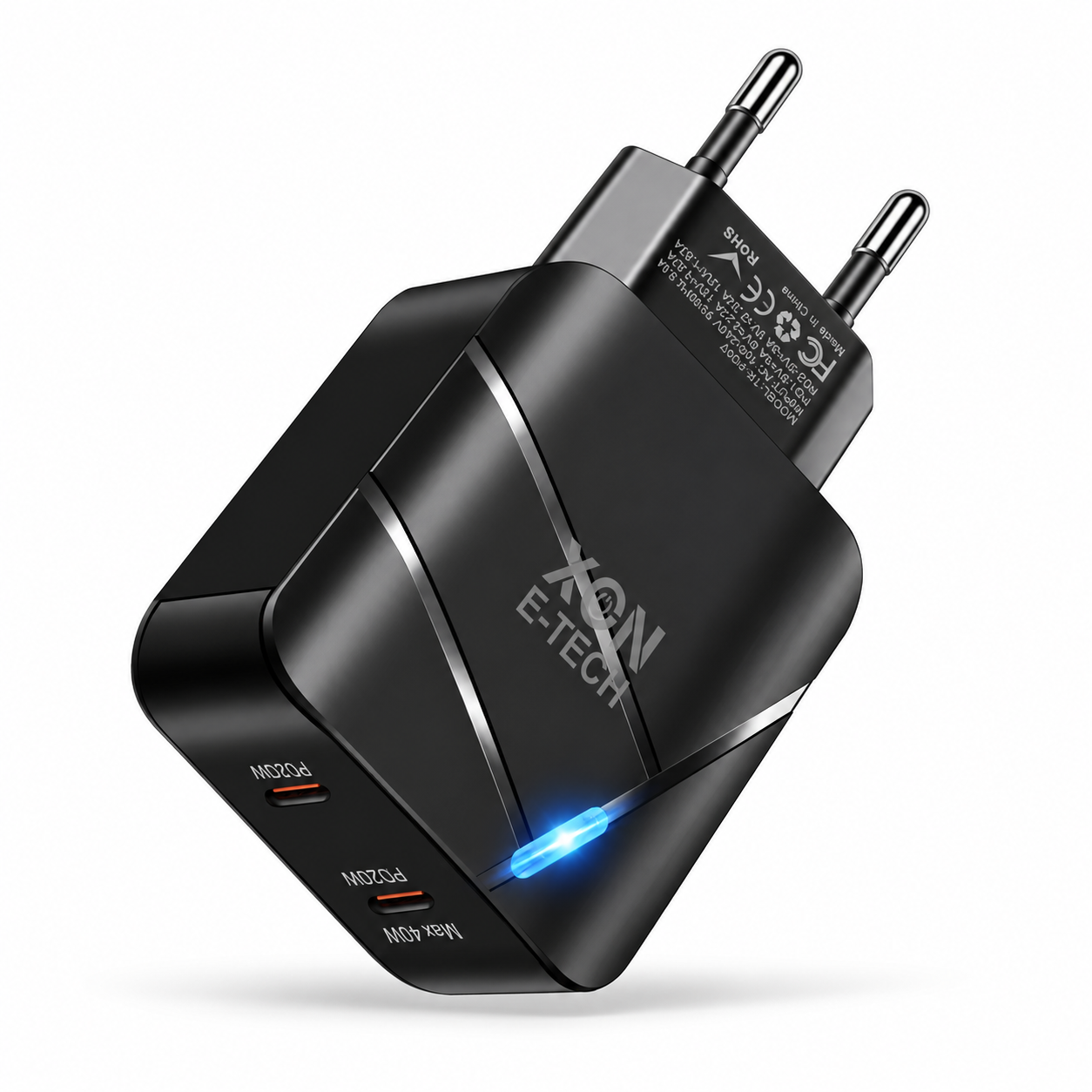 Зарядное устройство XON PowerCharge USB Type-C 40W Черный (PCWC040020A0С2B 6099)