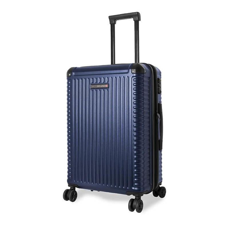 Чемодан на 4-х колесах Swissbrand Paris S 39-45 л Navy (DAS301891)