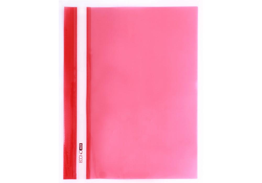 Папка-скоросшиватель Economix A4 полипропилен Красный (E31509-03)