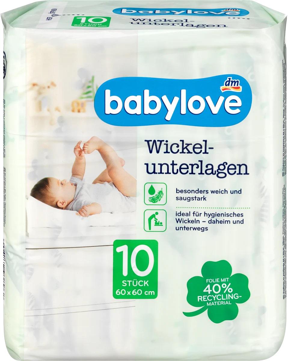 Пелюшки дитячі Babylove 60х60 см 10 шт.