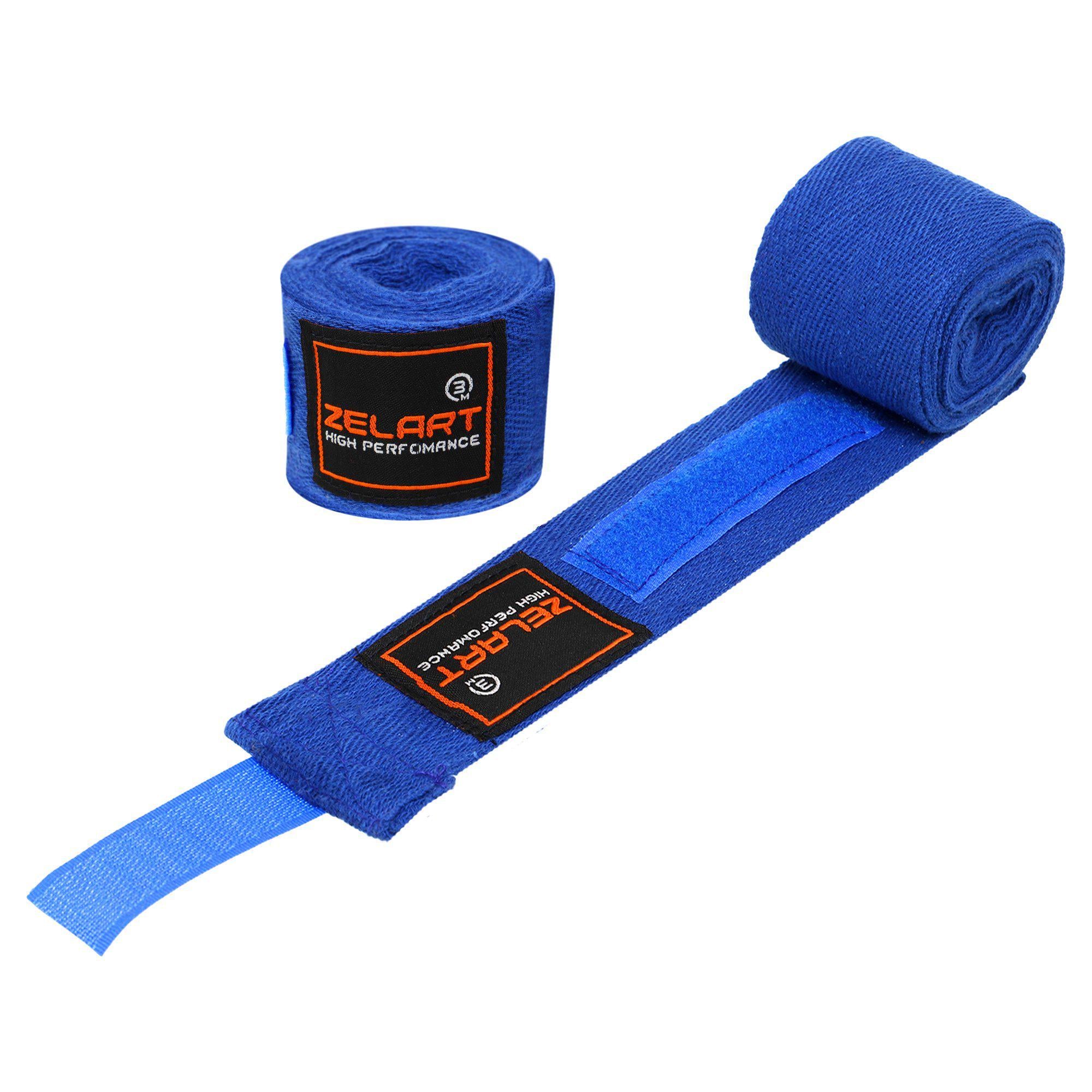 Бинты боксерские Zelart BO-3619-3 3 м 4х2 шт. Синий (PLN09F55C4698190B4FC385)