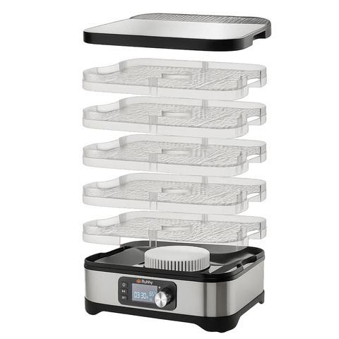 Сушарка для грибів/фруктів/овочів РК-дисплей програмування до 72 год 10 л (29844036) - фото 9 Сушарка для грибів/фруктів/овочів РК-дисплей програмування до 72 год 10 л (29844036) - фото 9