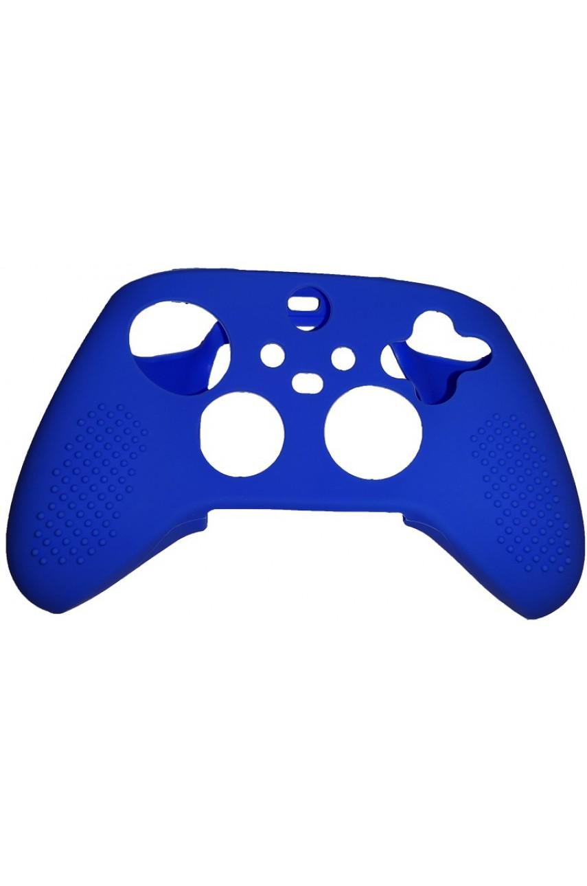 Чехол накладка на джойстик Ukc XBOX360 силиконовая Синий