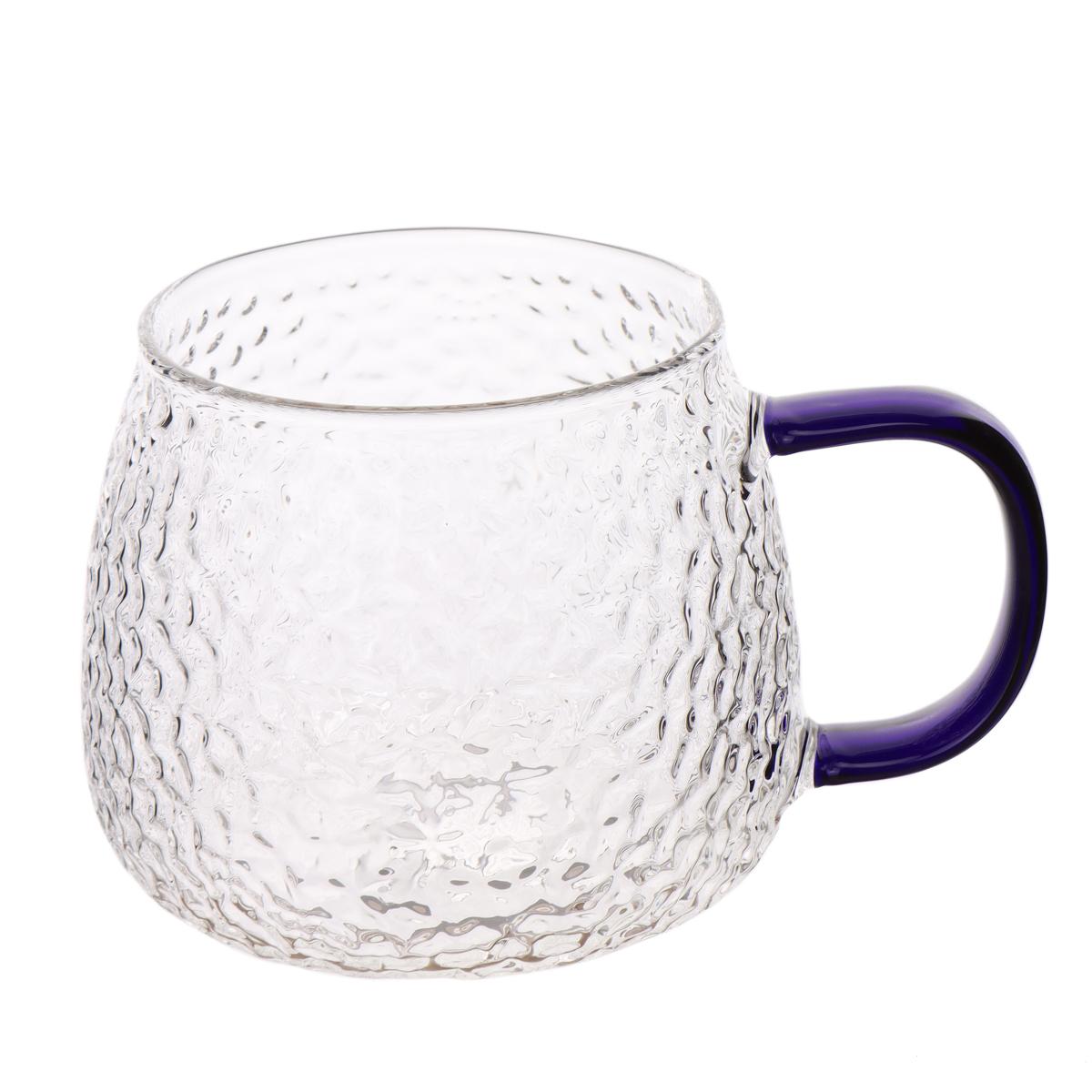 Чашка стеклянная Elisey Утренняя роса 420 мл (8919-008)