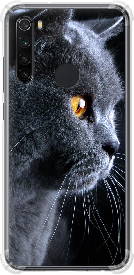Чехол на Xiaomi Redmi Note 8 Красивый кот (3038sp-1787-42517)