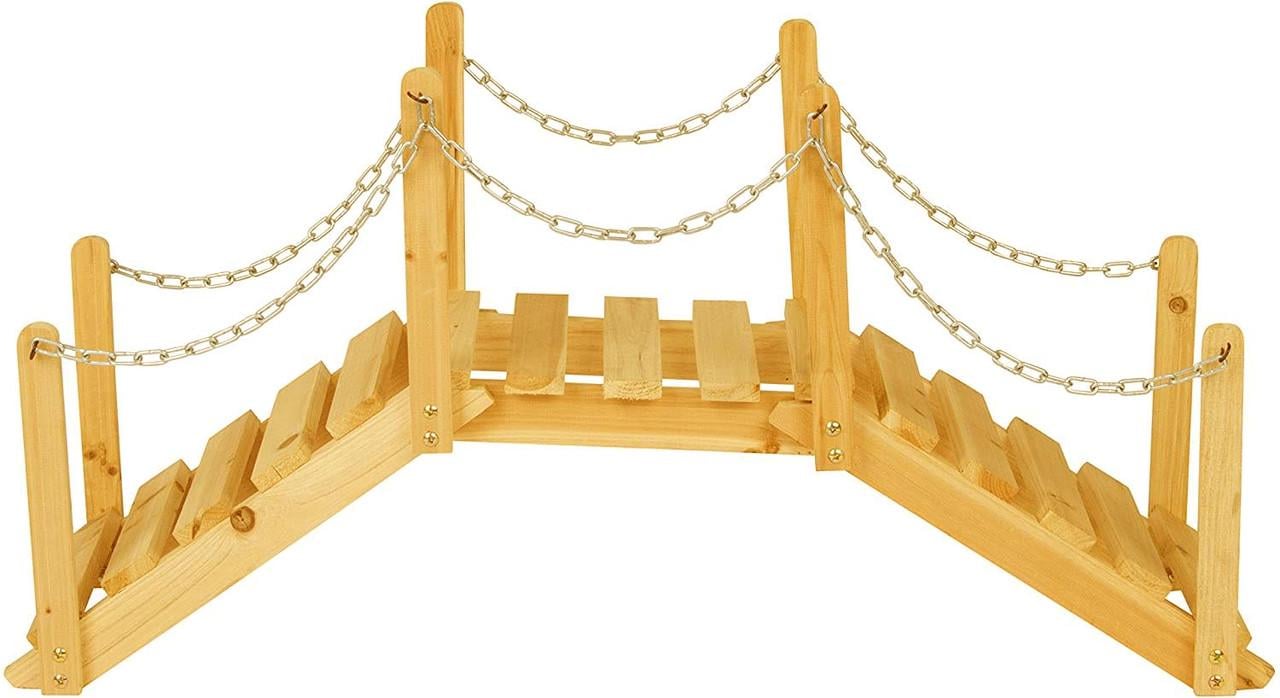 Місток садовий із дерева Манету Ваніль (МОС-003902)