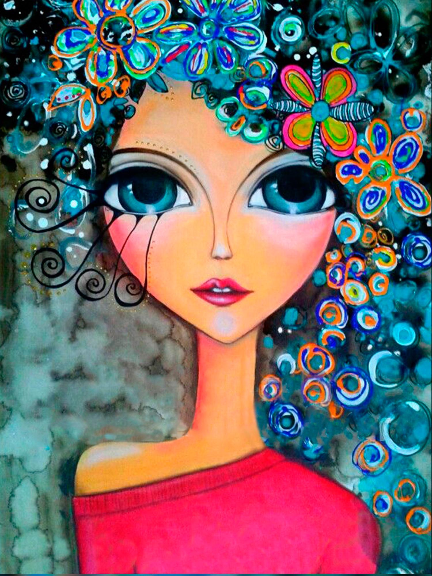 Алмазная мозаика Santi Волшебница 30x40 см (Top-954288)