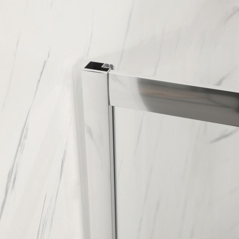 Душова кабіна без піддону MIXXUS Premium DIVERSE SC02-90x90x195-TR прозоре скло 5 мм Chrome (MI6861) - фото 8 Душова кабіна без піддону MIXXUS Premium DIVERSE SC02-90x90x195-TR прозоре скло 5 мм Chrome (MI6861) - фото 8