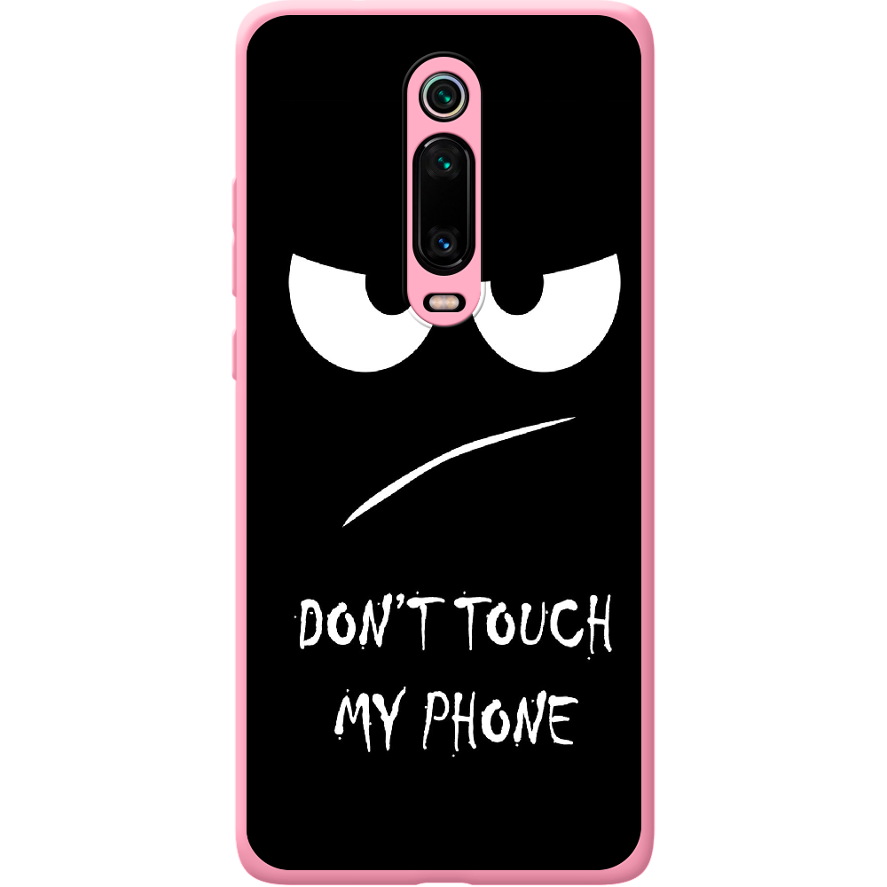 Чохол BoxFace Xiaomi Mi 9T / Mi 9T Pro Don't Touch my Phone Рожевий силікон (37376-up535-43049)