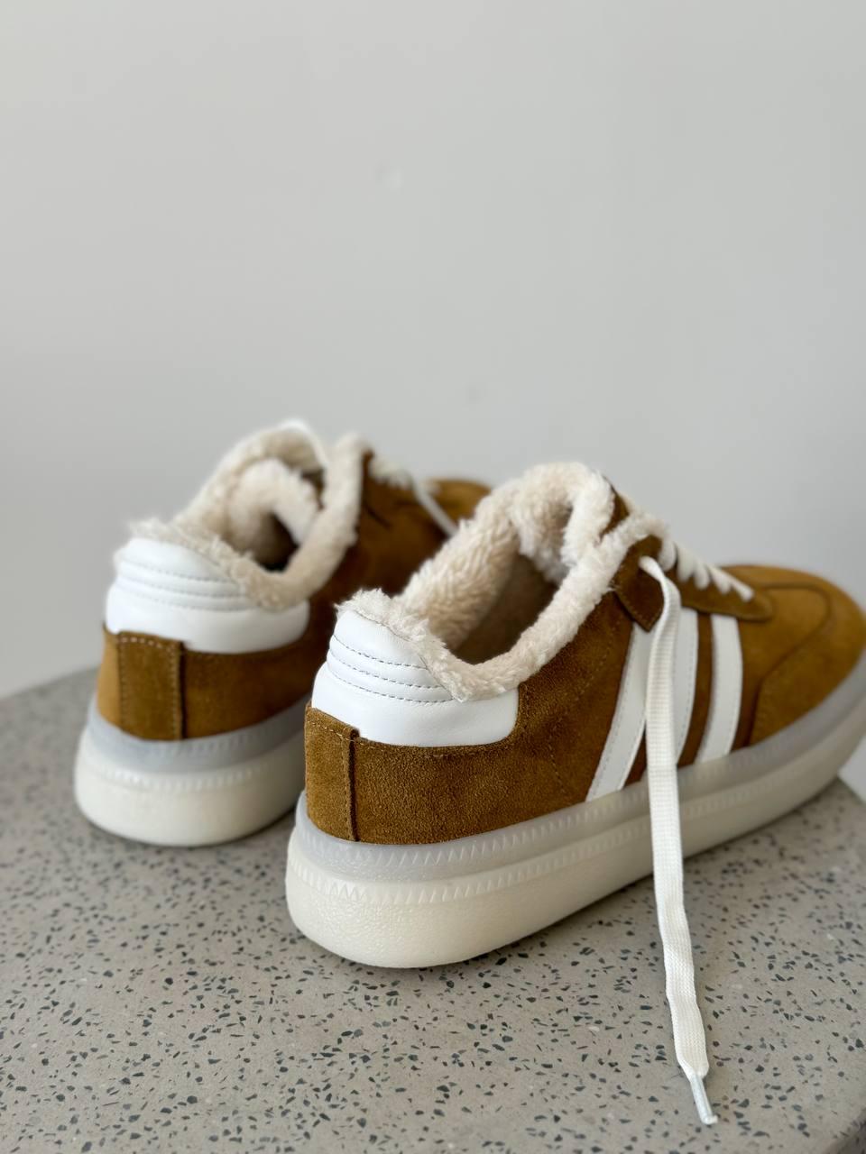 Кеди жіночі на хутрі Maya Shoes р. 38 Гірчичний (3021/1) - фото 15 Кеди жіночі на хутрі Maya Shoes р. 38 Гірчичний (3021/1) - фото 15