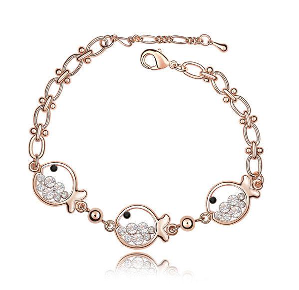 Браслет с кристаллами Сваровски 11122845 Showfay Белый