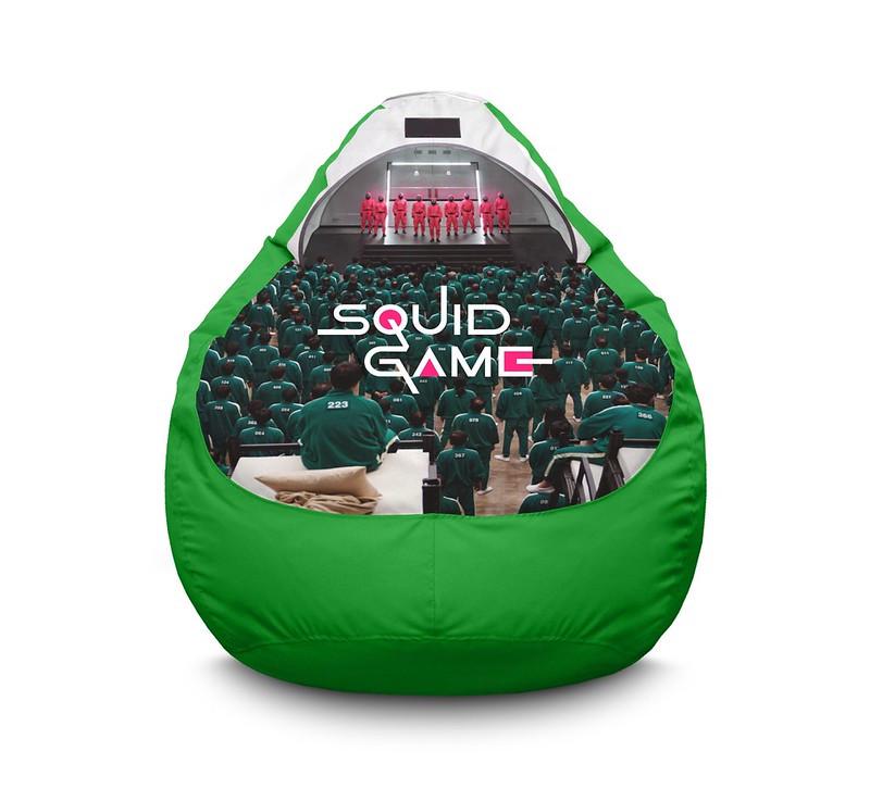 Кресло мешок iPuff Squide Game Players Оксфорд XXL 90х125 см Зеленый Кресло мешок iPuff Squide Game Players Оксфорд XXL 90х125 см Зеленый