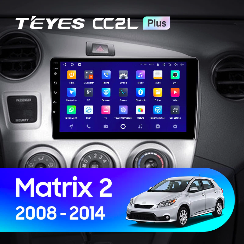 Автомагнітола штатна Teyes CC2L Plus 2/32 для Toyota Matrix 2 2008-2014 Android (1684823732) - фото 3