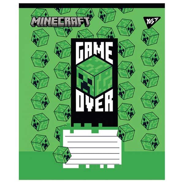 Тетрадь в клетку Minecraft Walls 12 листов (ЦБ-00034360)