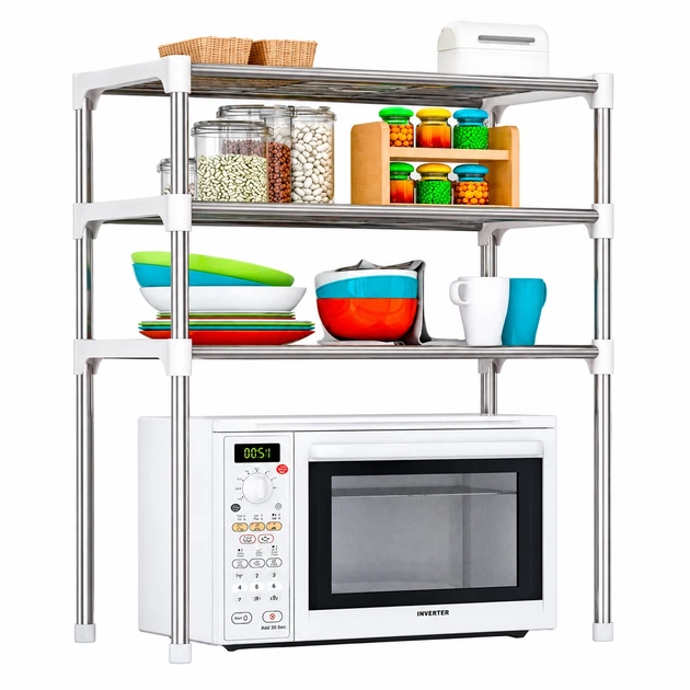 Полка-органайзер для микроволновки Multifunctional Storage Rack