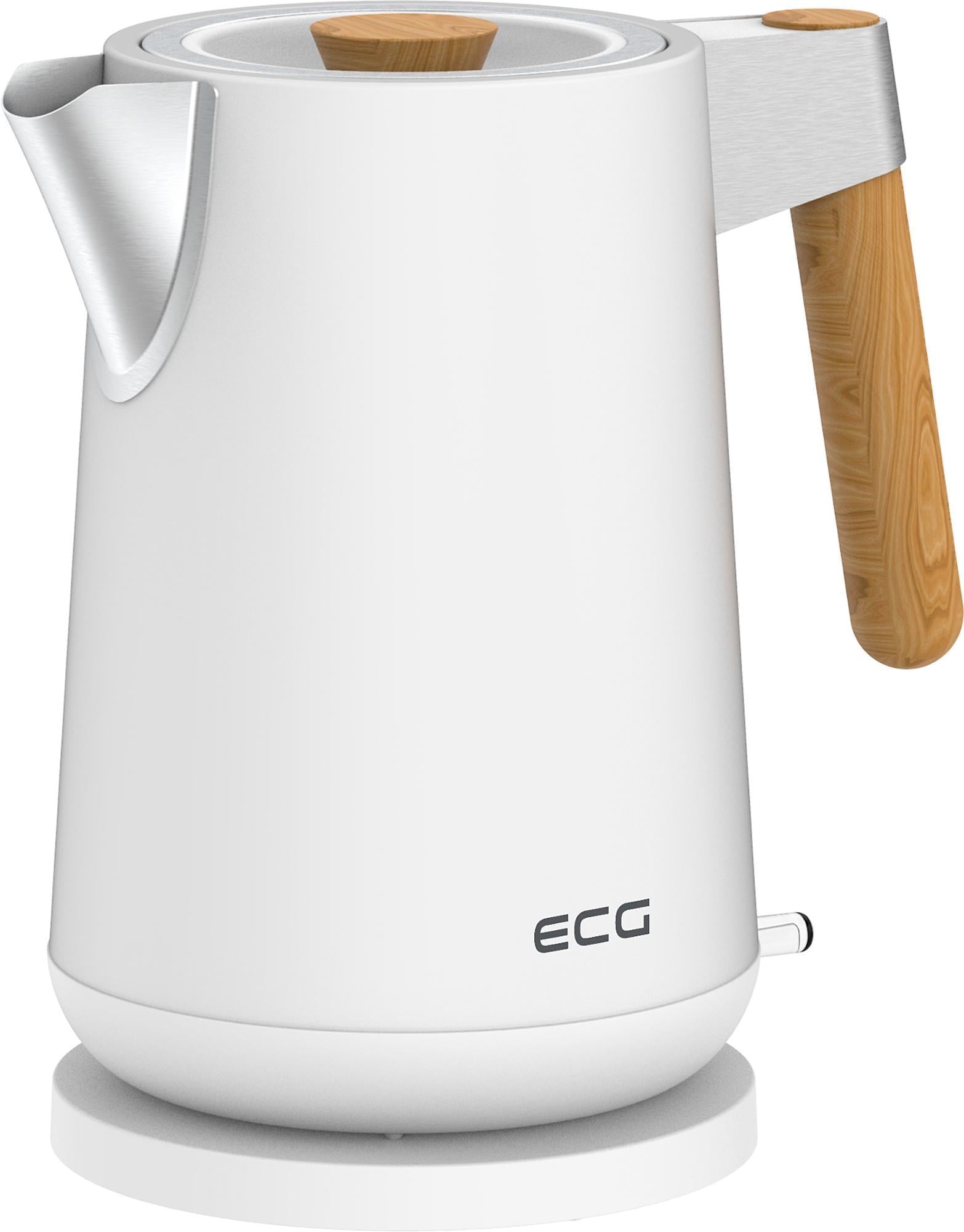 Чайник электрический ECG RK 1768 Strix Timber White