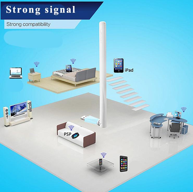 Wi-Fi приемник MERCURY USB 2,4 ГГц 150 Мбит/с адаптер для интернета (27288715) - фото 3