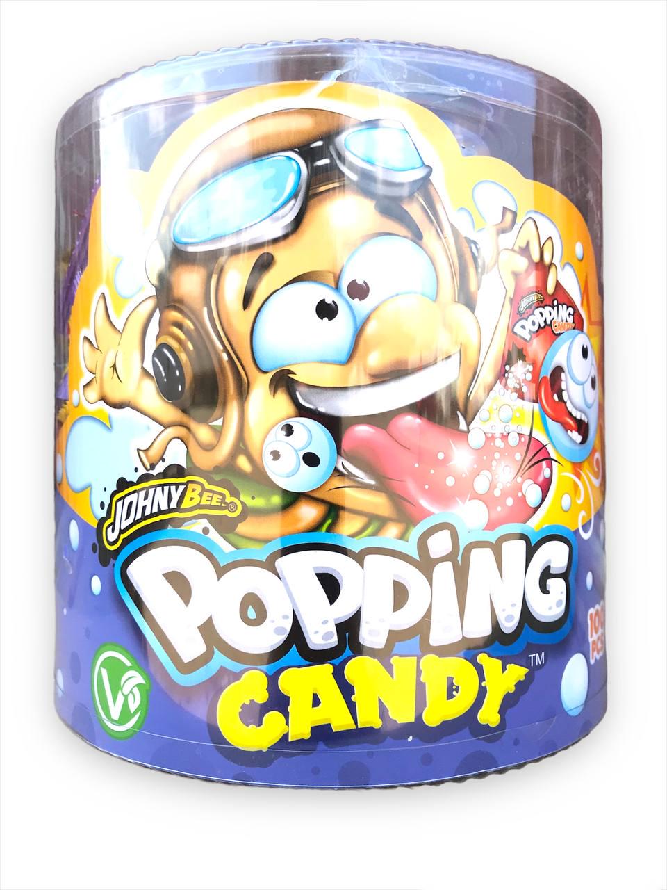 Вибухова карамель Johny Bee Popping Candy Стріляючий цукор 100 шт. (00000003726) - фото 1