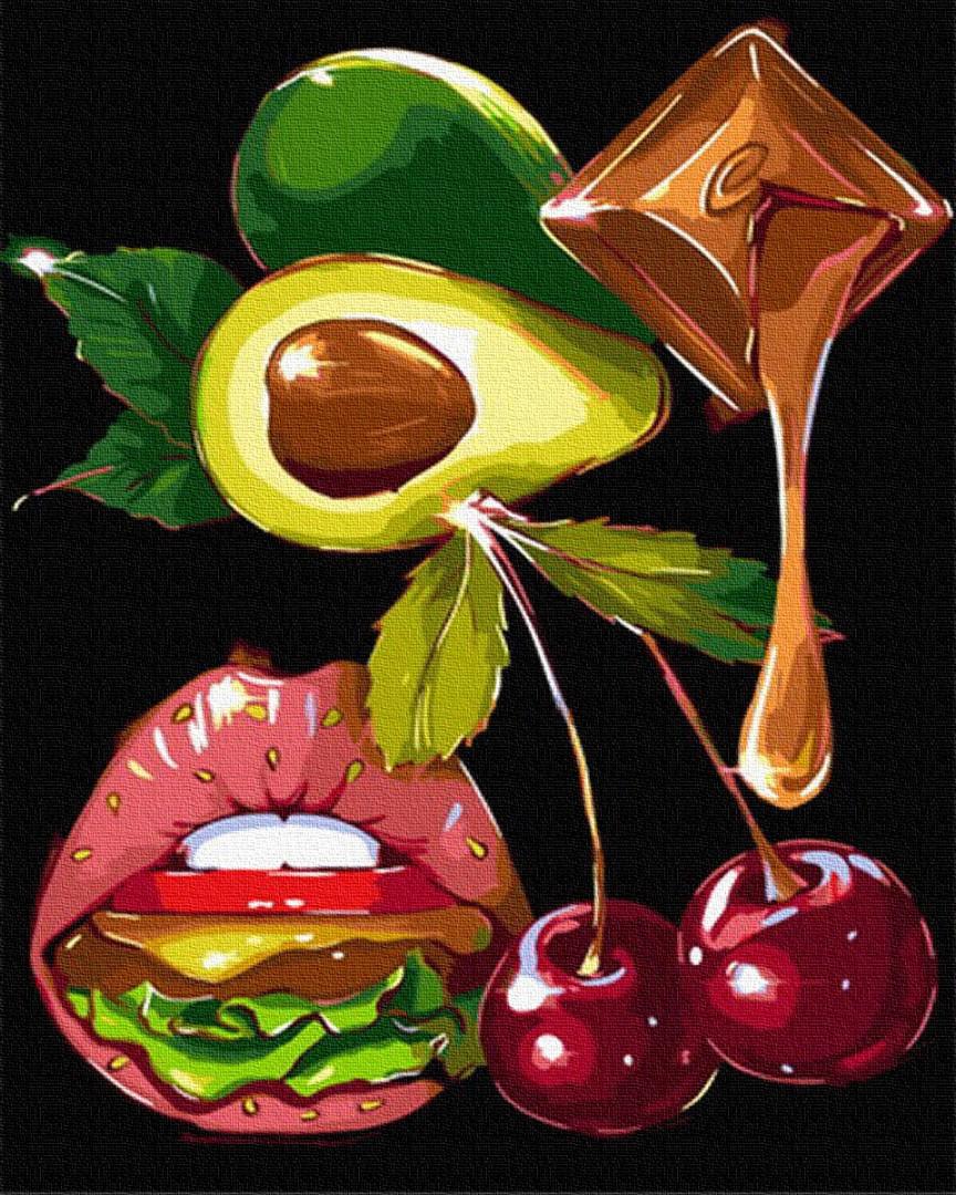 Картина по номерам Brushme Взгляд гурмана 40х50 см (PGX37951)