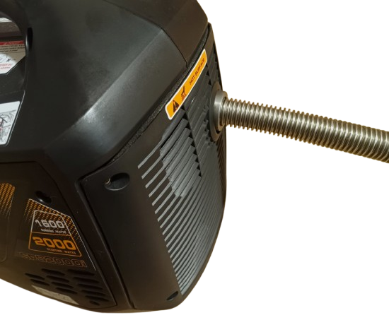 Гофра для генератора с комплектующими хомут герметик асбестовая нить Ø 50 мм - фото 8 Гофра для генератора с комплектующими хомут герметик асбестовая нить Ø 50 мм - фото 8