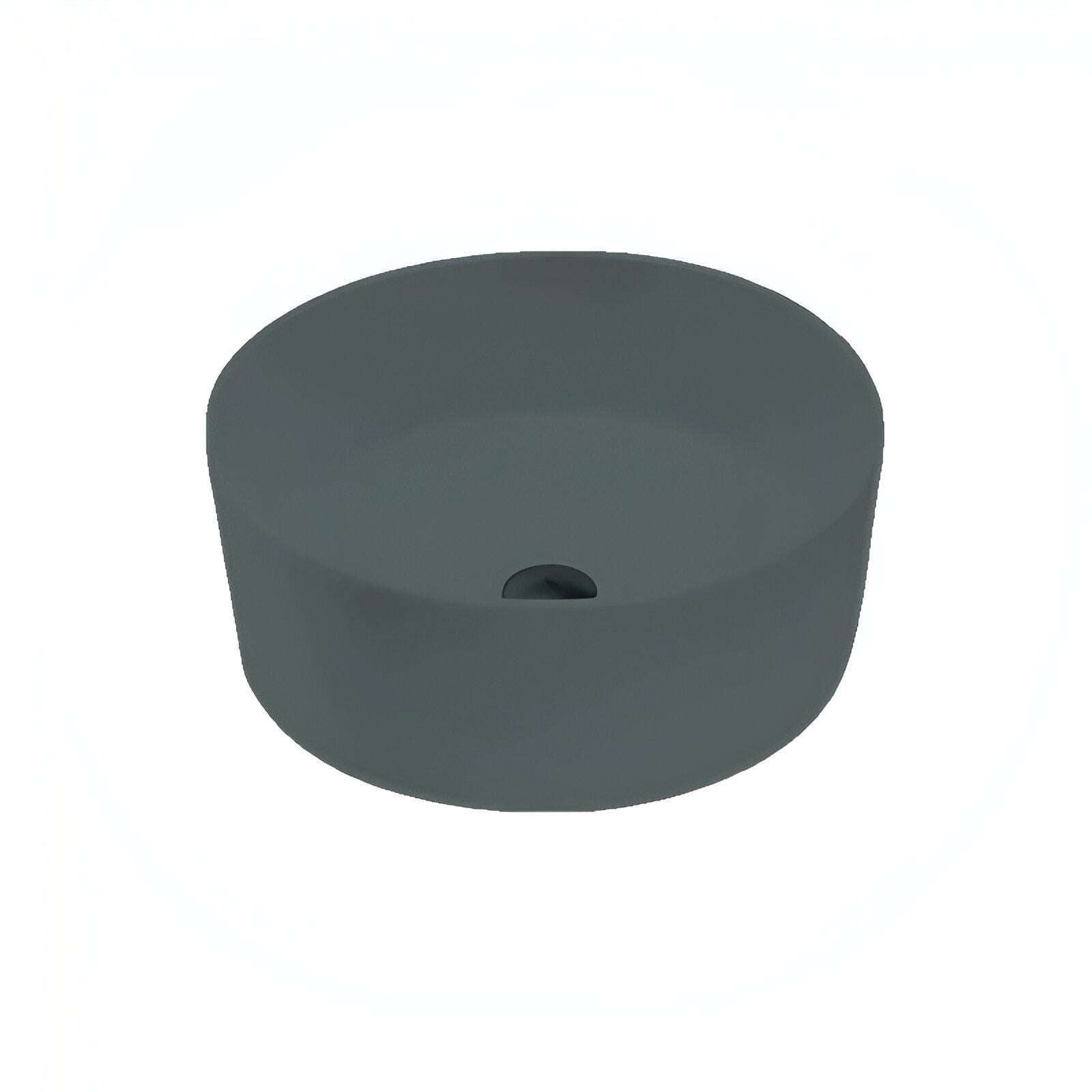 Умывальник на столешницу Nic Design Ovvio 42х16 см Cemento matt (001451047)