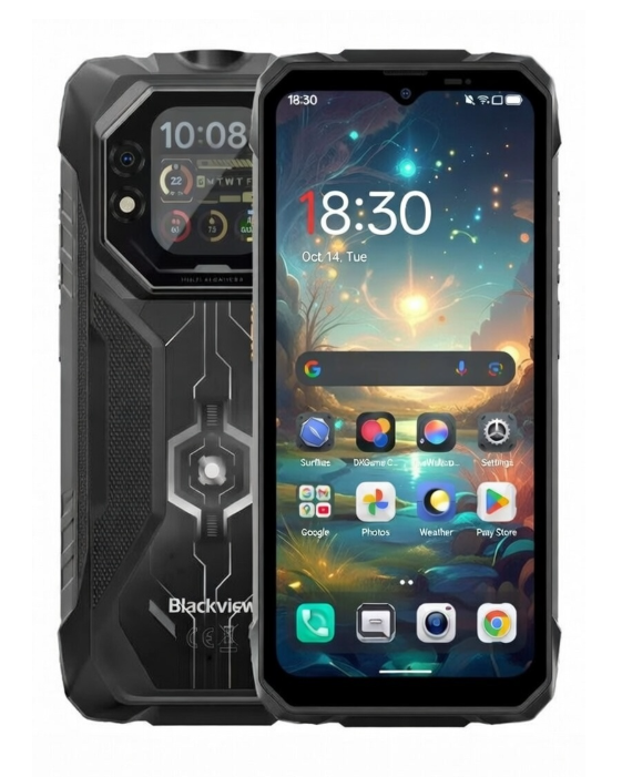 Смартфон Blackview Rock 1 8/256 Гб 4G/NFC/15000 mAh Black (32178412) Смартфон Blackview Rock 1 8/256 Гб 4G/NFC/15000 mAh Black (32178412)