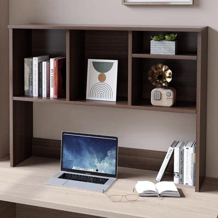 Полка-надстройка настольная из дерева Броди сепия (АКД-002308)