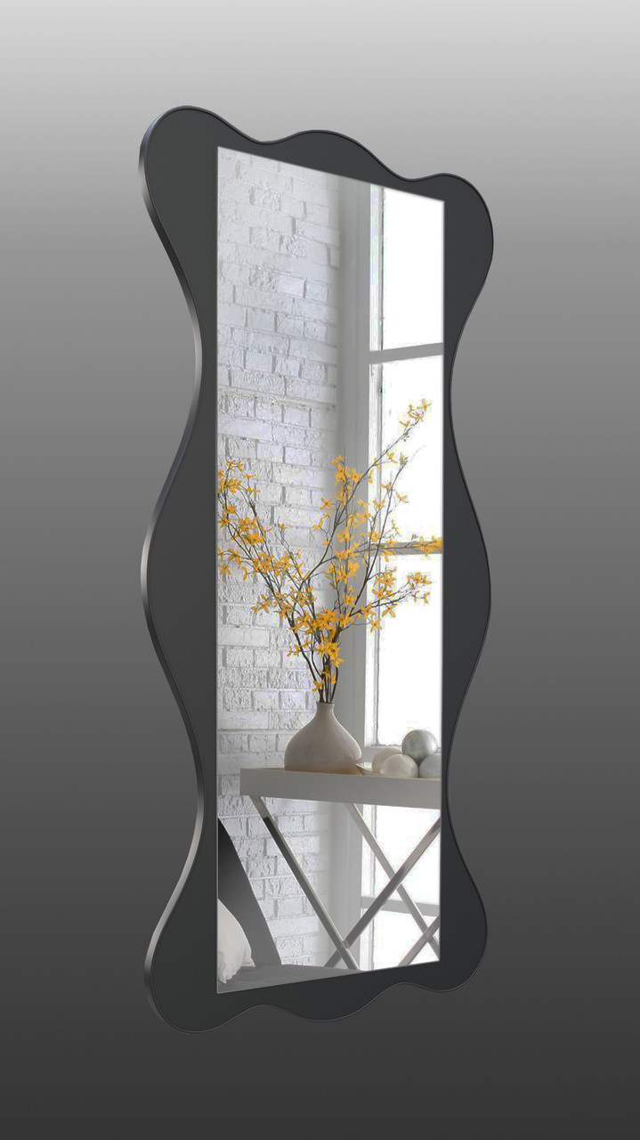 Зеркало настенное Art-Com 1300х600 мм Черный (ZR 4)